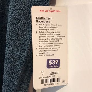 NEW Lululemon 🍋 Swiftly Tech Racerback 4